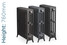 CI-RG-4-760-TH - Royal Georgian 4 Column Cast Iron Radiator H760mm x W746mm CI-RG-4-760-TH - Royal Georgian 4 Column Cast Iron Radiator H760mm x W746mm